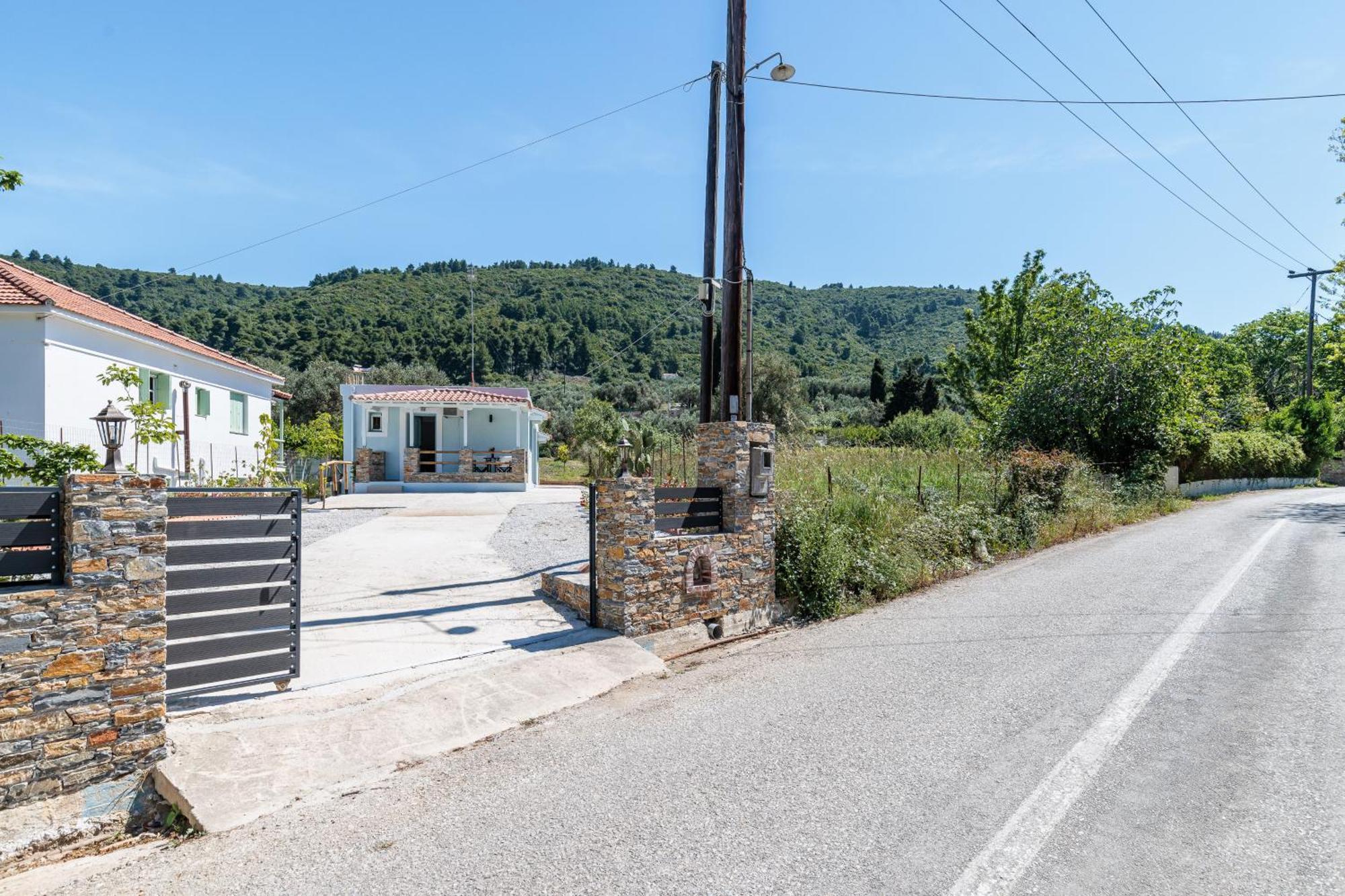 Aelia Apartment Skopelos Town Bagian luar foto