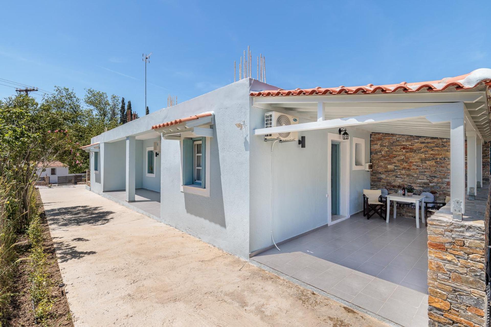 Aelia Apartment Skopelos Town Bagian luar foto